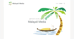 Desktop Screenshot of malayalimedia.com