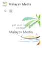 Mobile Screenshot of malayalimedia.com